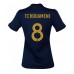 Tanie Strój piłkarski Francja Aurelien Tchouameni #8 Koszulka Podstawowej dla damskie MŚ 2022 Krótkie Rękawy